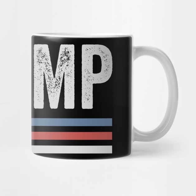 Trump 2028 Distressed Retro Campaign Style Political Design by ArtistTee ⭐⭐⭐⭐⭐